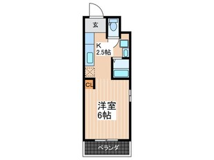 西岡ビルの物件間取画像